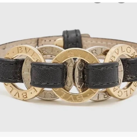 Bulgari Black and Gold Bracelet